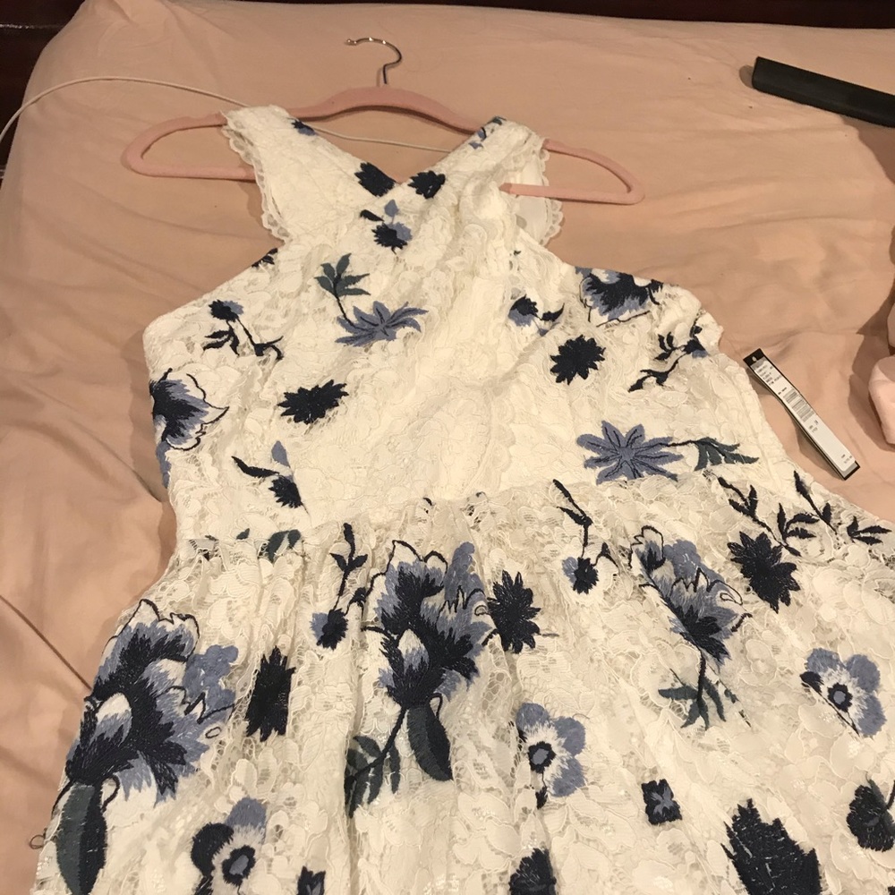 Designer Arthur S Levine Lace Dress.